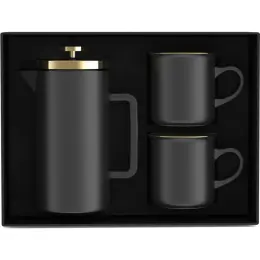 Andy Cartwright Afrique Dusk Coffee Press & Mug Set Gift Box Open